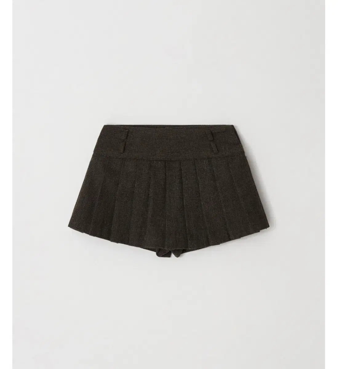 윤슬샵 check wool skirt pants